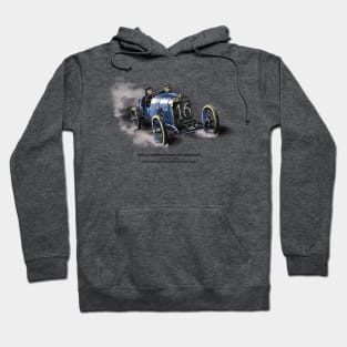 1913 Peugeot Racing Car Indy 500 Hoodie